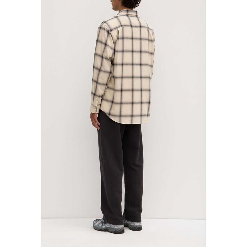 Assembly Label Mens Dylan Japanese Check Long Sleeve Shirt image number 1